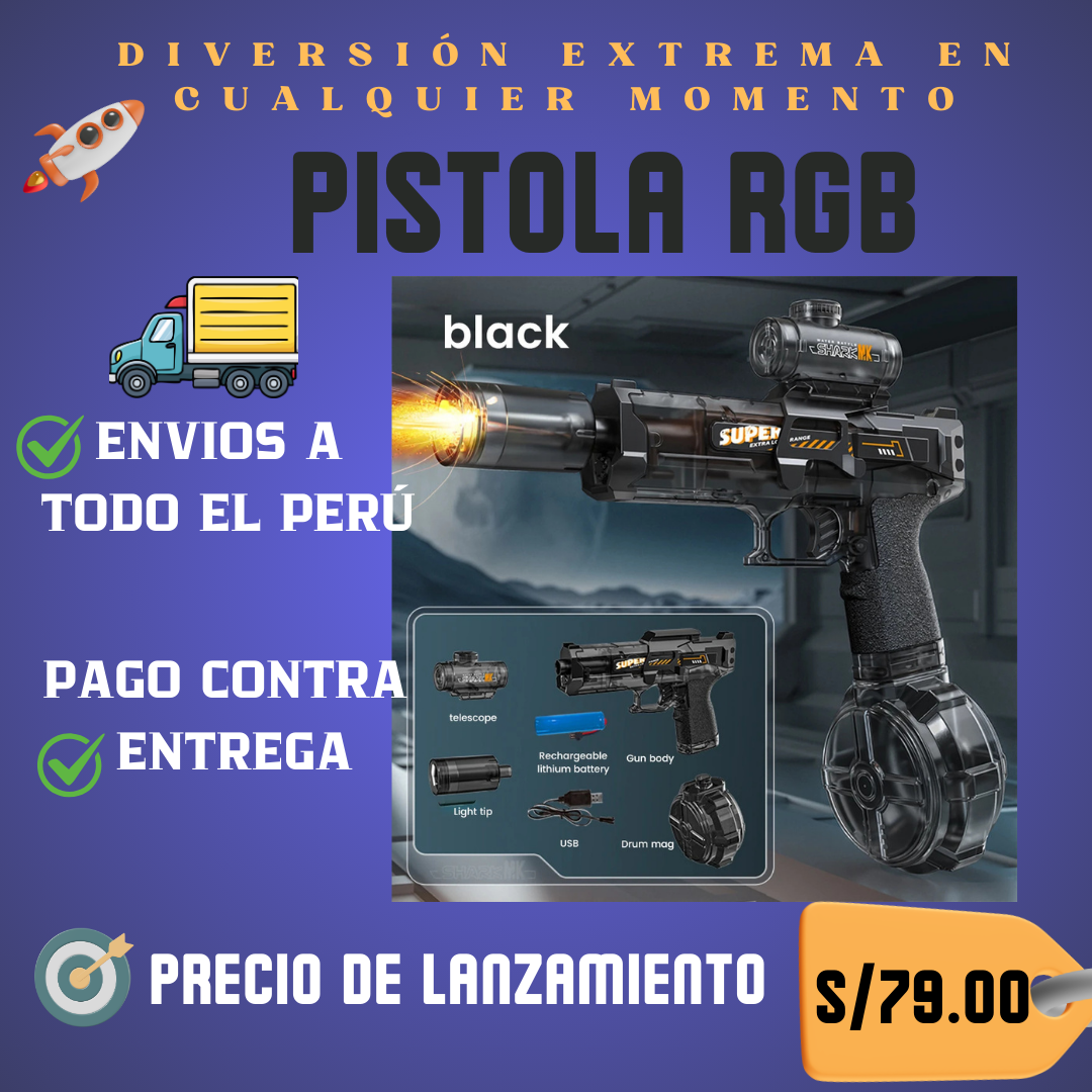 pistola RGB